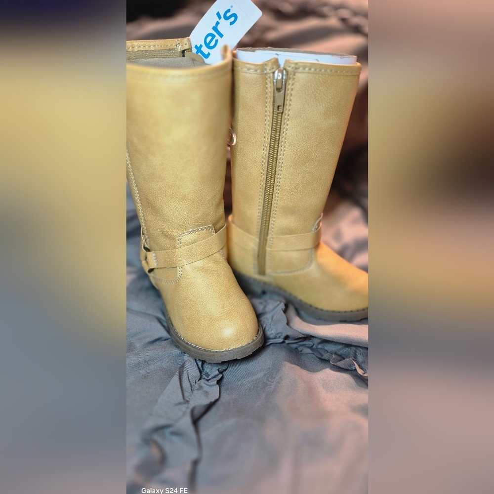 Carter's Light Brown Kids Boots